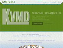 Tablet Screenshot of kvmdtv.com